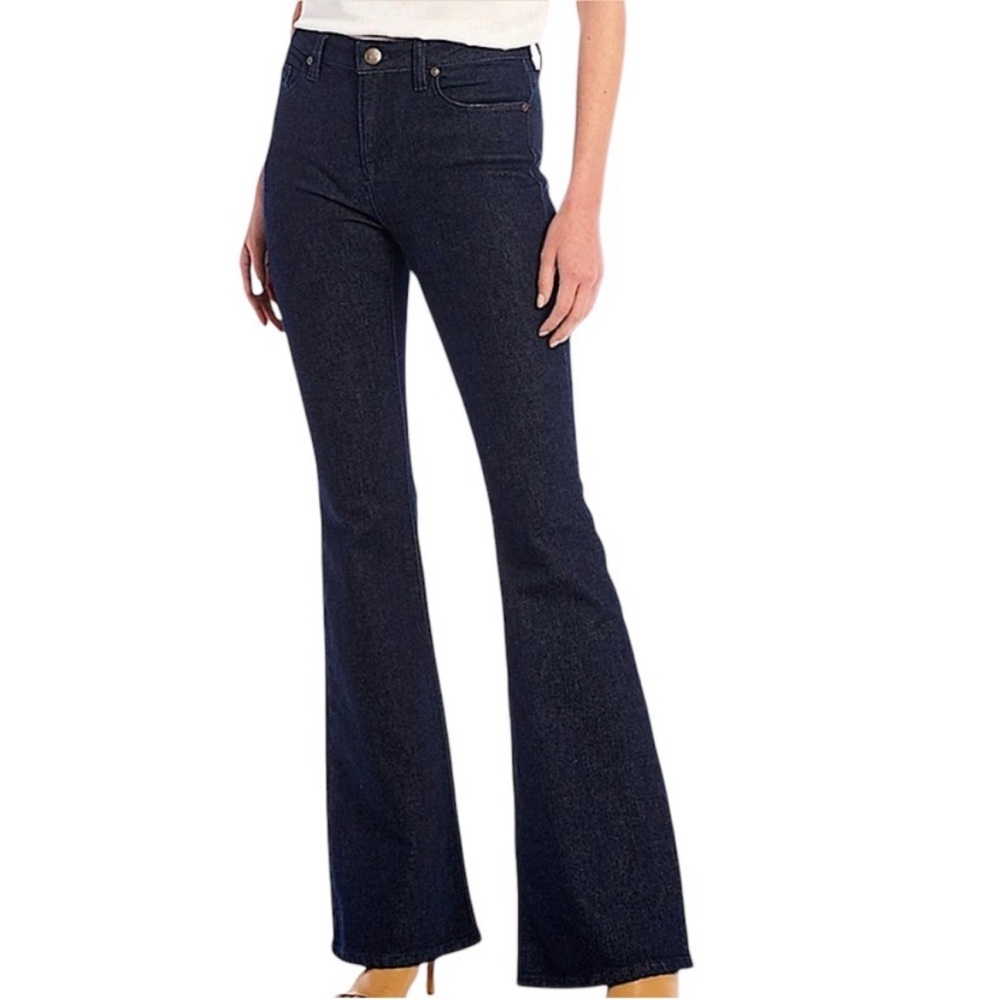 Antonio Melani Veronica flare jeans size Dark blue bell bottoms NWT